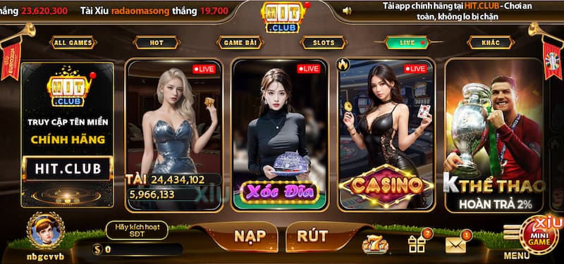 Mục tiêu hoạt động trang về chúng tôi Hit Club